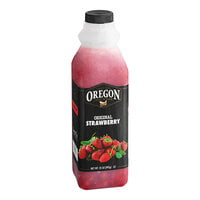 Oregon Fruit In Hand Original Diced Strawberry with Diced Fruit 35 oz. - 6/Case