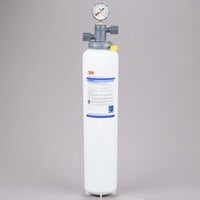 3M Water Filtration Products ICE190-S Single Cartridge Ice Machine Water Filtration System - 0.2 Micron Rating and 5 GPM