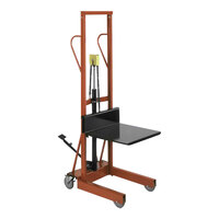 Wesco Industrial Products Lite-Lift 500 lb. 4-Wheel Hydraulic Pedalift with 20" x 20" Platform and 54" Lift Height 260150