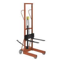 Wesco Industrial Products Lite-Lift 500 lb. 4-Wheel Hydraulic Pedalift with 19" Forks and 54" Lift Height 260151