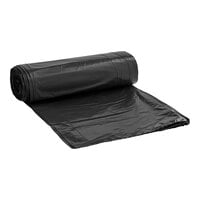Uxcell Small Trash Bags 0.5 Gallon Garbage Bags Black, 8 Rolls
