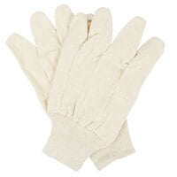 Premium Ramie / Cotton Blend Canvas Gloves - Large - 12/Pack