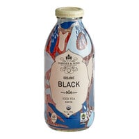 Harney & Sons Organic Plain Black Iced Tea 16 fl. oz. - 12/Case