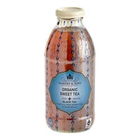 Harney & Sons Organic Black Sweet Iced Tea 16 fl. oz. - 12/Case