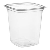 Pactiv Square Recycled PET Deli Container 32 oz. - 480/Case
