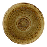 RAK Porcelain Rakstone Spot 6 3/4" Garnet Porcelain Coffee Cup Saucer - 12/Case