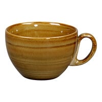 RAK Porcelain Rakstone Spot 9.45 oz. Garnet Porcelain Coffee Cup - 12/Case
