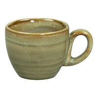RAK Porcelain Rakstone Spot 2.7 oz. Emerald Porcelain Espresso Cup - 12/Case