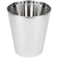 Focus Hospitality Basic Collection Polished Stainless Steel 9 Qt. Wastebasket