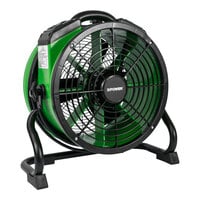 XPOWER Green Professional Variable Speed Axial Fan with Sealed Motor and GFCI Power Outlets X-34AR - 1720 CFM, 115V