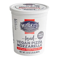 Miyoko's Creamery Liquid Vegan Nut-Free Pizza Mozzarella 2 lb. - 6/Case