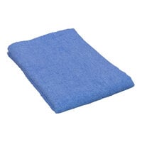 1888 Mills Fibertone 35" x 70" Blue Cotton / Polyester Pool Towel 21 lb. - 24/Case