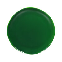 Elite Global Solutions Maya 7" Green Reactive Glaze Round Melamine Plate - 6/Case