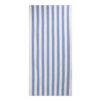 1888 Mills Fibertone Cabana 30" x 60" Blue Stripe Cotton / Polyester Pool Towel 13 lb. - 48/Case