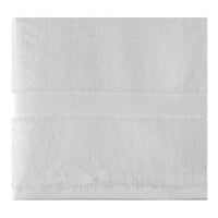 1888 Mills Magnificence 13" x 13" Imported White 100% Pima Cotton Washcloth 1.8 lb. - 288/Case