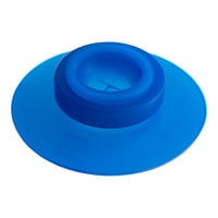 San Jamar 8573LV Blue Thick Viscosity Valve for EZ-KLEEN® Sauce Bottles - 6/Pack