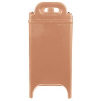 Cambro 350LCD157 Camtainer 3.375 Gallon Coffee Beige Insulated Soup Carrier
