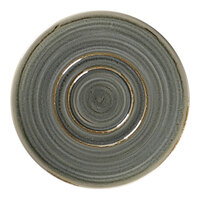 RAK Porcelain Rakstone Spot 5 15/16" Peridot Porcelain Coffee Cup Saucer - 12/Case