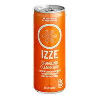 Izze Clementine Sparkling Juice Drink 8.4 fl. oz. Can - 24/Case