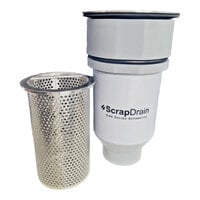 EarthBio SD-50-F ScrapDrain Solids Separator with 5" Fine Basket