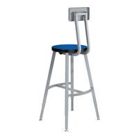 Lab Stool with Back Support, Laboratory Accessories