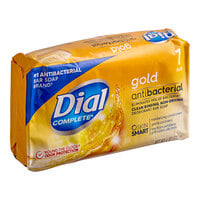 Dial Gold DIA92617 4 oz. Antibacterial Deodorant Bar Soap - 36/Case