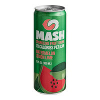 Boylan Bottling Co. Mash Watermelon Lemon Lime Sparkling Fruit Beverage 12 fl. oz. Can - 12/Case