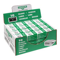 Unger SRBDB 1 1/2" Stainless Steel Blade 10 Count - 48/Box