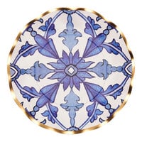 Sophistiplate 8" Moroccan Nights Wavy Paper Salad Plate - 96/Case