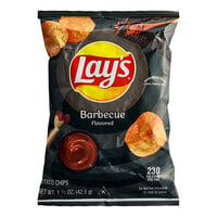 Lay's Barbecue Potato Chips 1.5 oz. - 64/Case