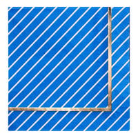 Sophistiplate Everyday Blue Paper Cocktail Napkin - 240/Case