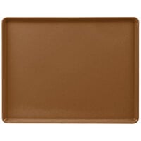 Cambro 1418D513 14" x 18" Bayleaf Brown Dietary Tray - 12/Case