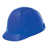 Lift Safety Briggs Blue 4-Point Ratchet Suspension Vented Short Brim Hard Hat HBSC-7B