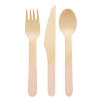 Sophistiplate ECO Blush Handle Birchwood Cutlery - 288/Case