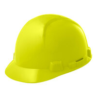 Lift Safety Briggs Hi-Viz Yellow 4-Point Ratchet Suspension Short Brim Hard Hat HBSE-20HV