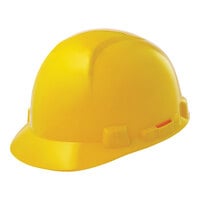 Lift Safety Briggs Yellow 4-Point Ratchet Suspension Short Brim Hard Hat HBSE-7L