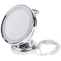 Conair BE8WMBW 8 inch Diameter Lighted Wall-Mount Mirror