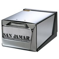 San Jamar H3001XC Fullfold Countertop Napkin Dispenser - Chrome Face with Chrome Body
