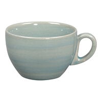 RAK Porcelain Rakstone Spot 7.8 oz. Sapphire Porcelain Coffee Cup - 12/Case