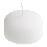 Hollowick 2" White Wax Floating Candle - 144/Case
