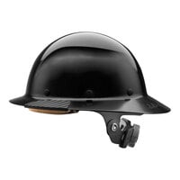 Lift Safety Dax Black Fiber Resin Full Brim Hard Hat HDF-15KG