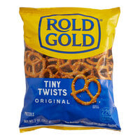 Rold Gold Tiny Twists Original Pretzels 2 oz. - 64/Case