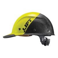 Lift Safety Dax Fifty50 Yellow / Black Carbon Fiber Cap Brim Hard Hat HDC50C-19HC