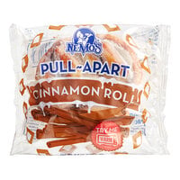 Ne-Mo's Bakery Individually Wrapped Pull-Apart Iced Cinnamon Roll 4.4 oz - 36/Case