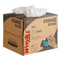 WypAll® X80 11 1/8" x 16 13/16" White Wiper 41044 - 160/Case