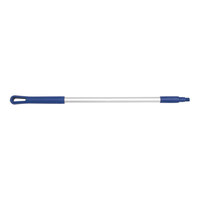 Carlisle Sparta 40246EC14 30" Blue Threaded Aluminum Broom / Squeegee Handle