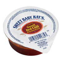 Sweet Baby Ray's Sweet Red Chili Wing Sauce and Glaze Dipping Cup 2 oz. - 72/Case