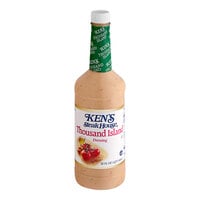 Ken's Foods Supreme Thousand Island Dressing 32 fl. oz. - 6/Case