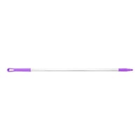 Carlisle Sparta 40216EC68 48" Purple Threaded Aluminum Broom / Squeegee Handle