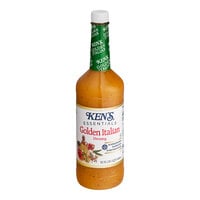 Ken's Foods Golden Italian Dressing 32 fl. oz. - 6/Case